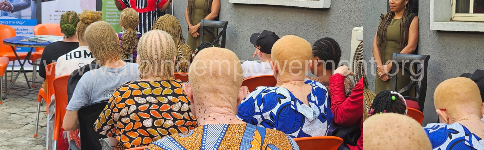 Persons living with albinism in Nigeria Albinism support group Nigeria Albino Empowerment Foundation Albinism awareness Nigeria Inclusion for persons with albinism Albinism advocacy Nigeria Support for persons with albinism Empowerment of persons with albinism Albinism community Nigeria Disability inclusion Nigeria Sunscreen and sun protection for albinism Breaking myths about albinism Albinism mentorship and empowerment